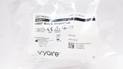Vyaire 8004231 AirLife HMEF Mini/S, Disposable (x)